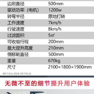 JH-1500S駕駛式電動(dòng)掃地車（新）