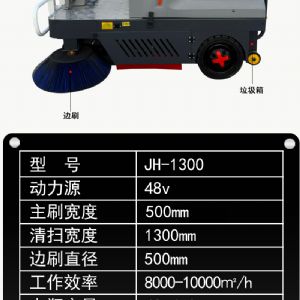 JH-1300駕駛式掃地車